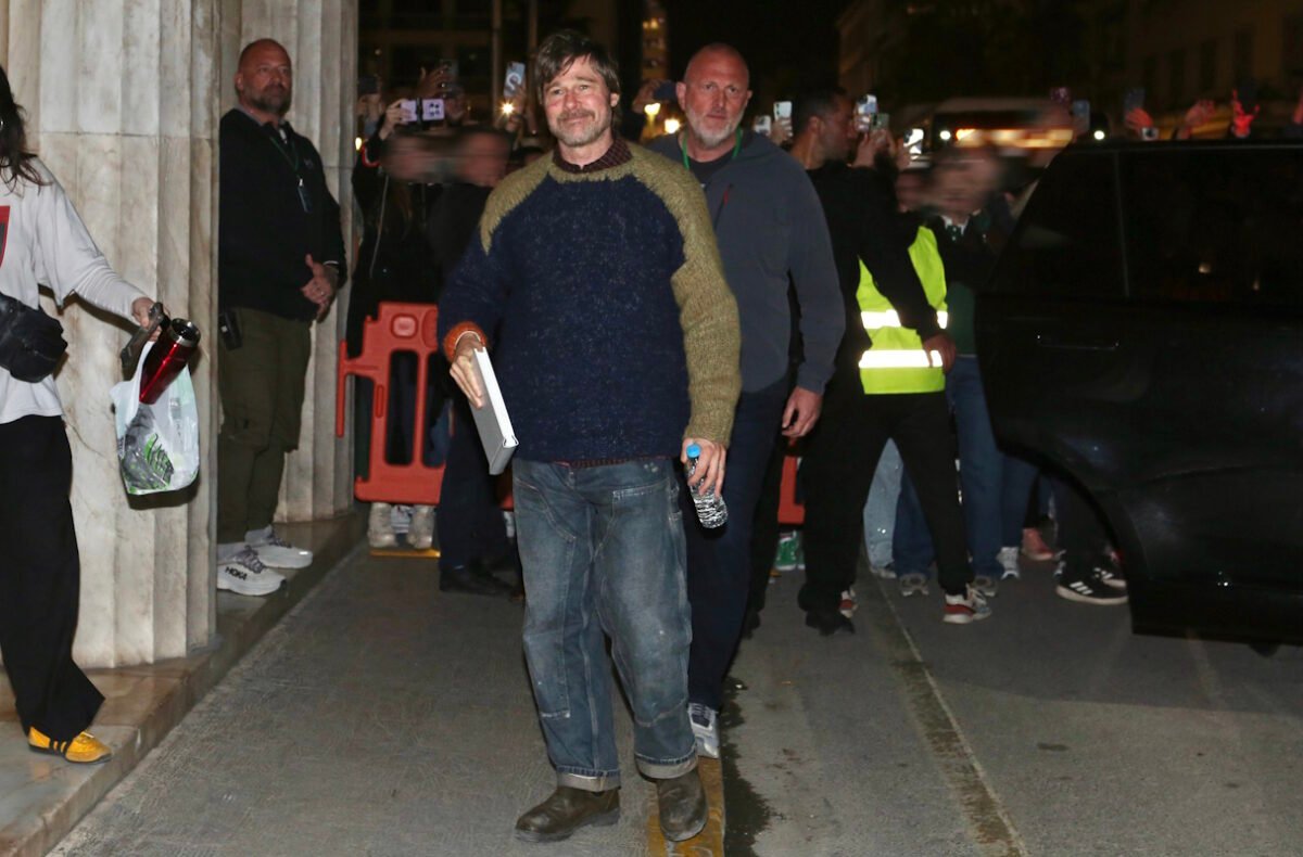 Μπραντ Πιτ: Νέες εικόνες από τα γυρίσματα της νέας του ταινία στην πλατεία Κοτζιά