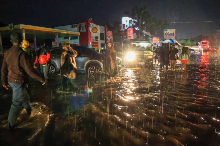 23 Dead, Flights Disrupted and Military Deployed After Heavy Rains Pound Kenya’s Capital Overnight