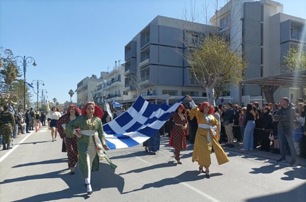 Με Εθνική Υπερηφάνεια η παρέλαση της 7ης Μαρτίου στην Κω