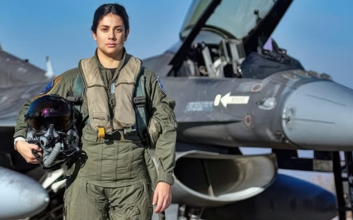 Chrisanthi Nikolopoulou Makes History as First Greek Female F-16 Fighter Pilot