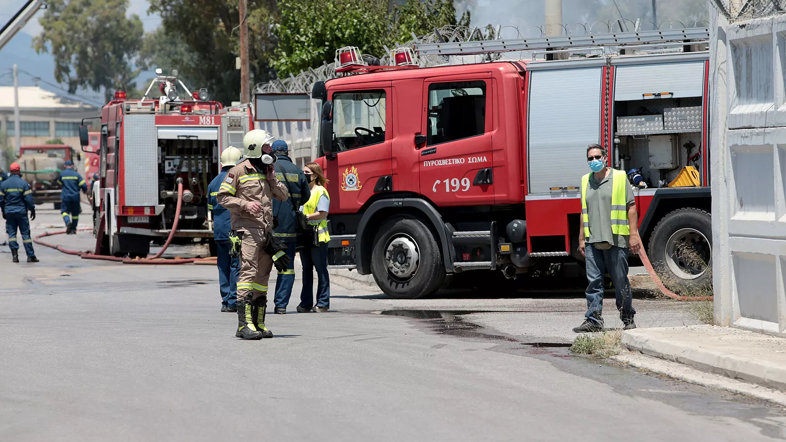 Σοφιανά Κορινθίας: Ξέσπασε πυρκαγιά, καλύτερη τώρα η εικόνα, ΒΙΝΤΕΟ