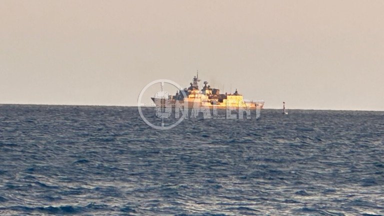Η φρεγάτα «Ψαρά» περιπολεί ανοικτά από την Κύπρο, βίντεο από τη δράση της