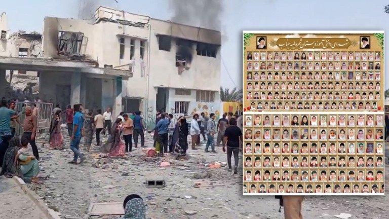 Το Ιράν έδωσε στη δημοσιότητα φωτογραφία από τους μαθητές που σκοτώθηκαν σε σχολείο