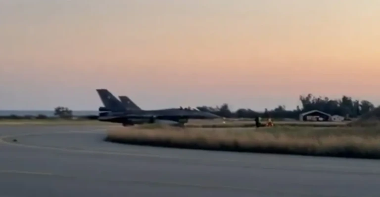 Κύπρος: Προσγειώθηκαν τα τέσσερα ελληνικά F-16 που έστειλε η Αθήνα, ΒΙΝΤΕΟ