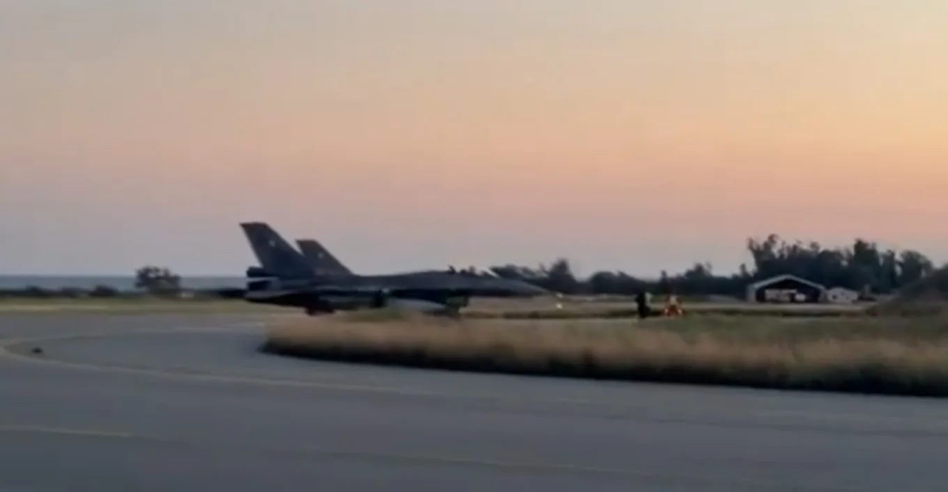 Κύπρος: Προσγειώθηκαν τα τέσσερα ελληνικά F-16 που έστειλε η Αθήνα, ΒΙΝΤΕΟ