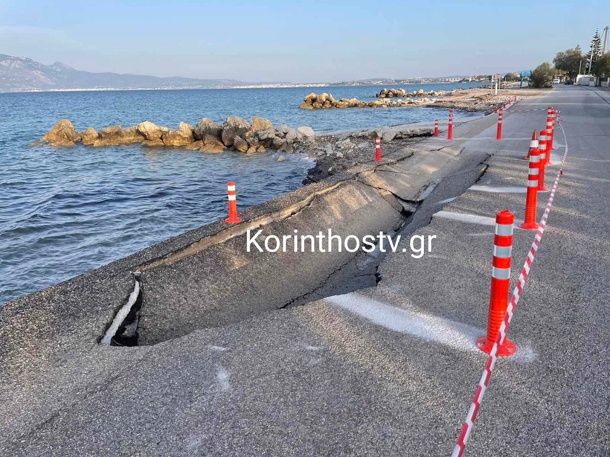 Σε κατάσταση έκτακτης ανάγκης η Δημοτική Ενότητα Άσσου – Λεχαίου στην Κορινθία – Μεγάλα προβλήματα από την κακοκαιρία