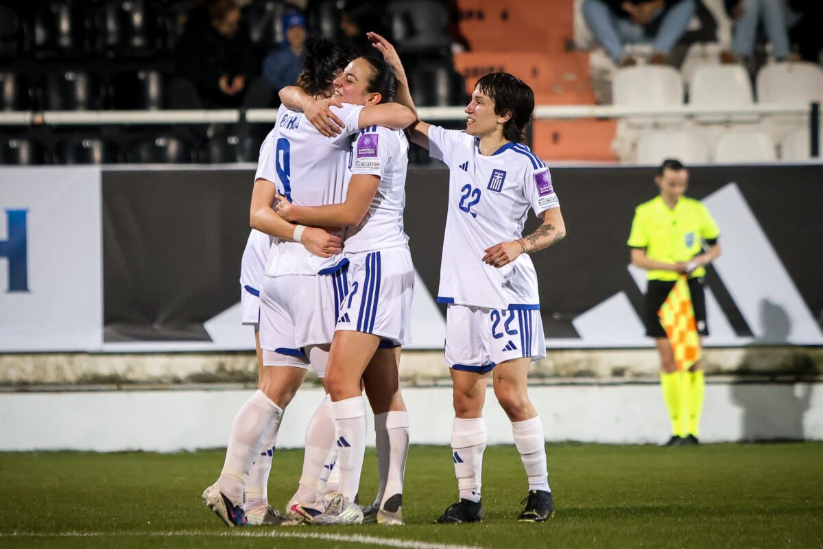 Ελλάδα – Γεωργία 3-0: Ιδανικό ξεκίνημα για την Εθνική Γυναικών ποδοσφαίρου στα προκριματικά του Παγκοσμίου Κυπέλλου