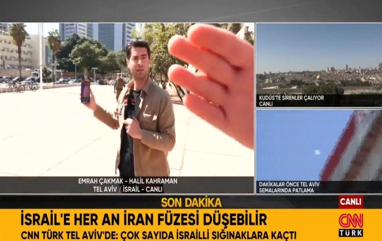 Ισραήλ: Αστυνομικοί συνέλαβαν on air δημοσιογράφο του CNN Türk (vid)