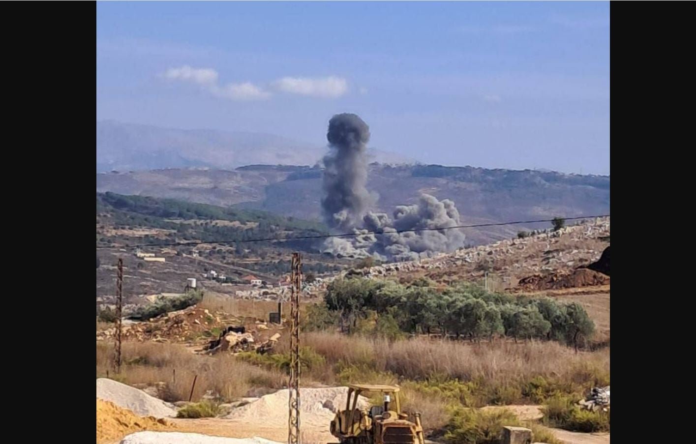 Το Ισραήλ αναφέρει ότι έπληξε «περίπου 60 στόχους της Χεζμπολάχ»