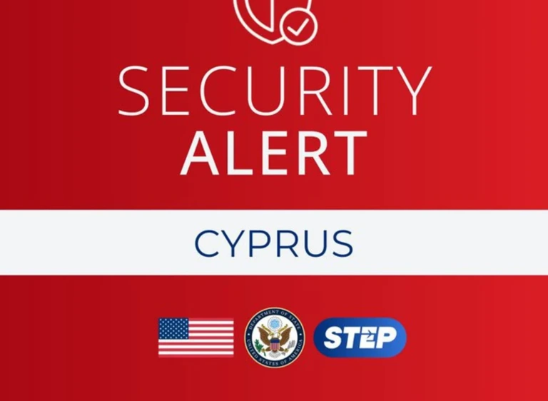 Ταξιδιωτική οδηγία για την Κύπρο εξέδωσαν οι ΗΠΑ, διώχνει προσωπικό από την Πρεσβεία