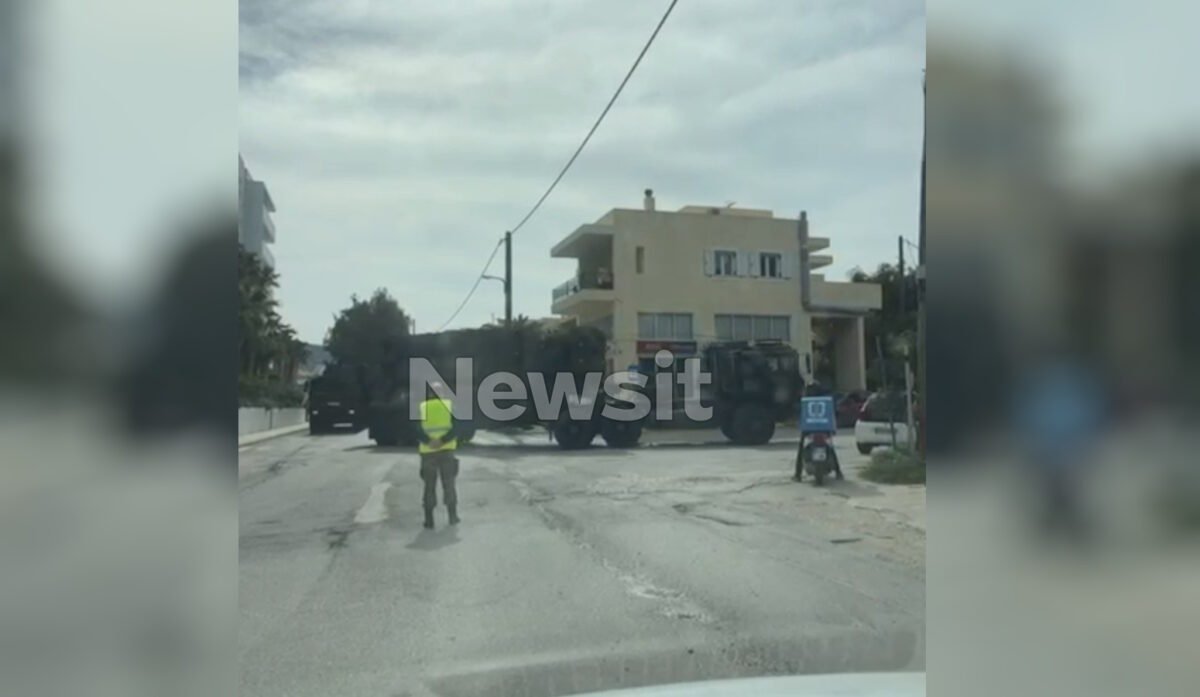 Κάρπαθος: Βίντεο με τη συστοιχία των πυραύλων Patriot στους δρόμους του νησιού