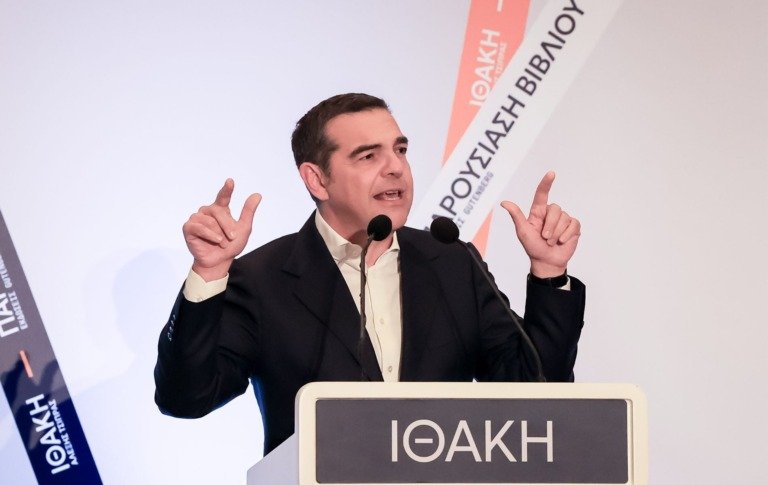 Ο Αλέξης Τσίπρας παρουσιάζει την «Ιθάκη» στην Κοζάνη