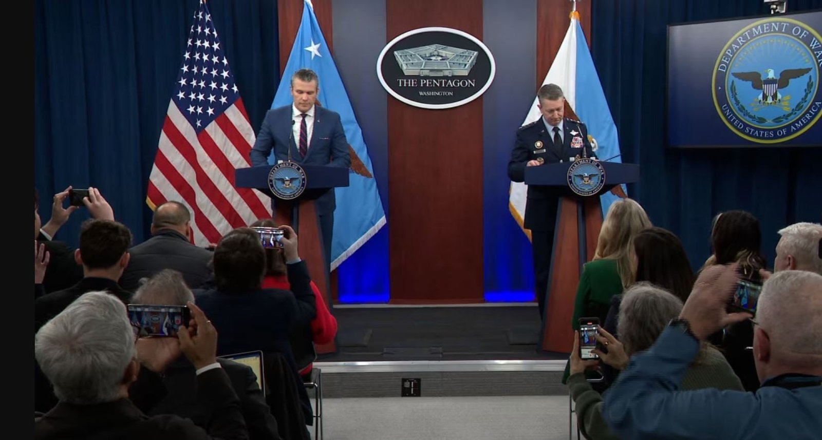 Χέγκσεθ: Μετράει μόνο 4 ημέρες η επιχείρηση στο Ιράν – «Τώρα αρχίζουμε, δεν επιβραδύνουμε»