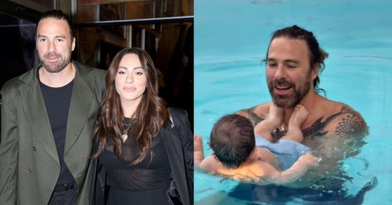 Γρηγόρης Μόργκαν: «Η πατρότητα είναι δύσκολη, σε δοκιμάζει, σε ταπεινώνει» – Το βίντεο με τον 7 μηνών γιο του στην πισίνα