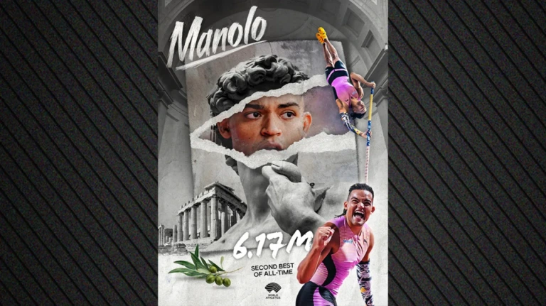 Επικό το εικαστικό της World Athletics για το μεγάλο ρεκόρ του Καραλή