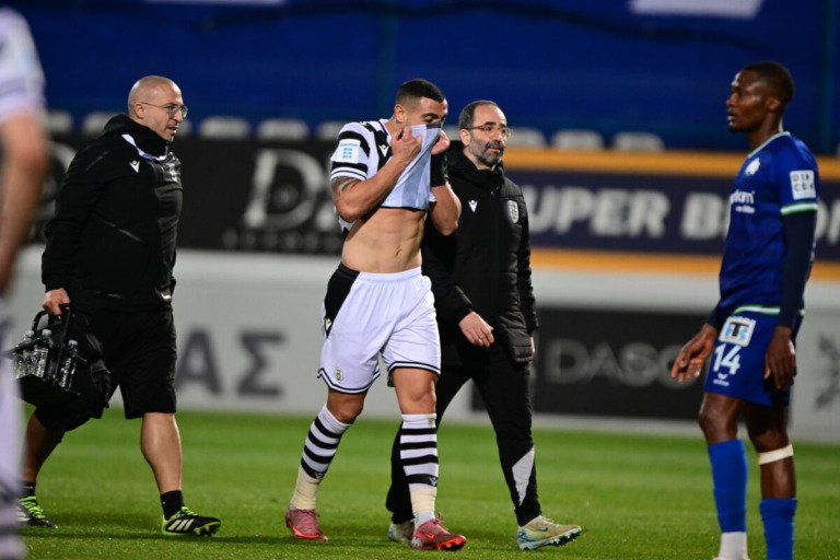 Ο Γιώργος Γιακουμάκης έγινε αναγκαστική αλλαγή στο Κηφισιά – ΠΑΟΚ, λίγες ημέρες πριν το ντέρμπι με Ολυμπιακό