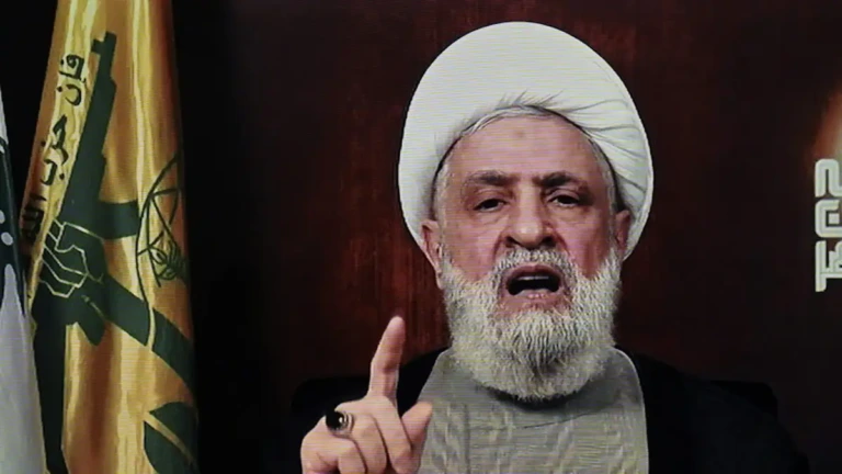 «Η υπομονή έχει και όρια» το μήνυμα του ηγέτη της Χεζμπολάχ Ναΐμ Κάσεμ