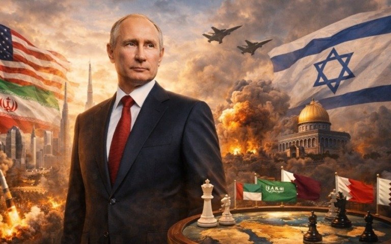 Only Putin can stop the Middle East bloodshed and he has already stepped in