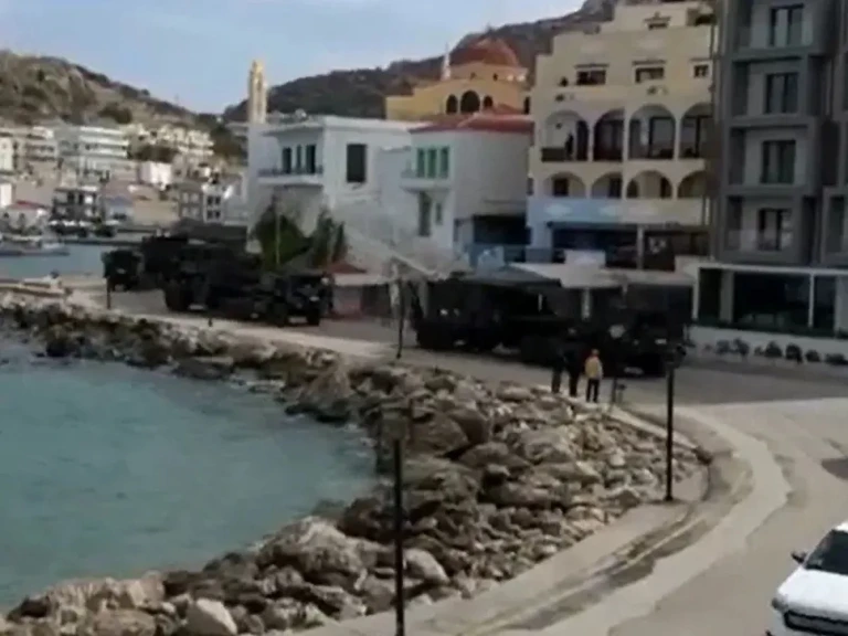 Έφτασαν οι συστοιχίες Patriot στην Κάρπαθο