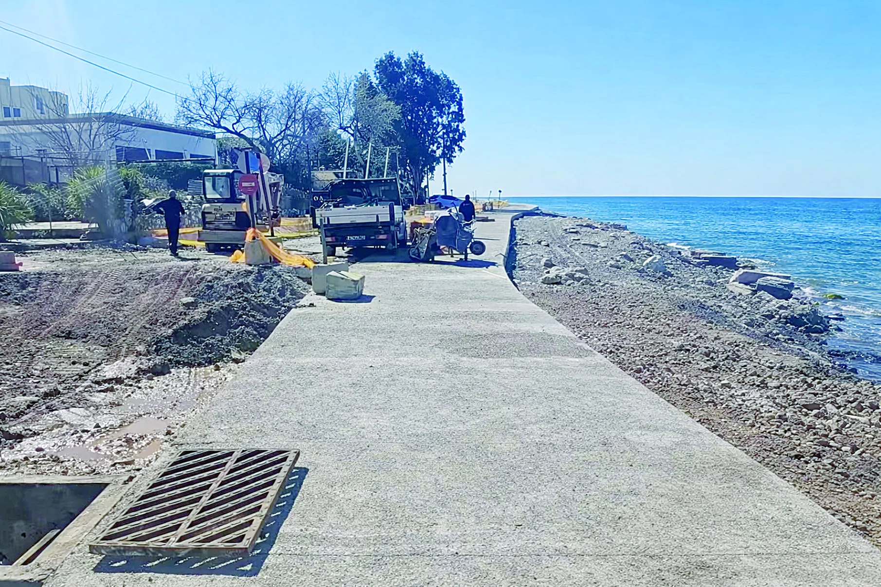 Ρίον: Σε εξέλιξη η Α΄ φάση των 2,5 χλμ. – Ανάσα για το παραλιακό μέτωπο