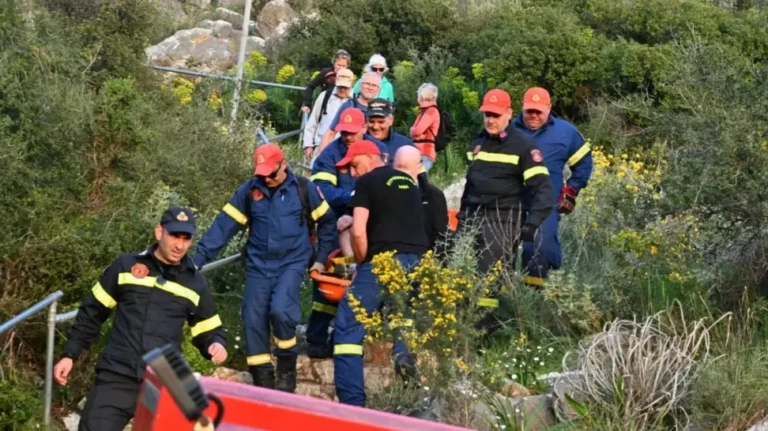 Ναύπλιο: Επιχείρηση διάσωσης 78χρονου Νορβηγού τουρίστα στον λόφο του Προφήτη Ηλία