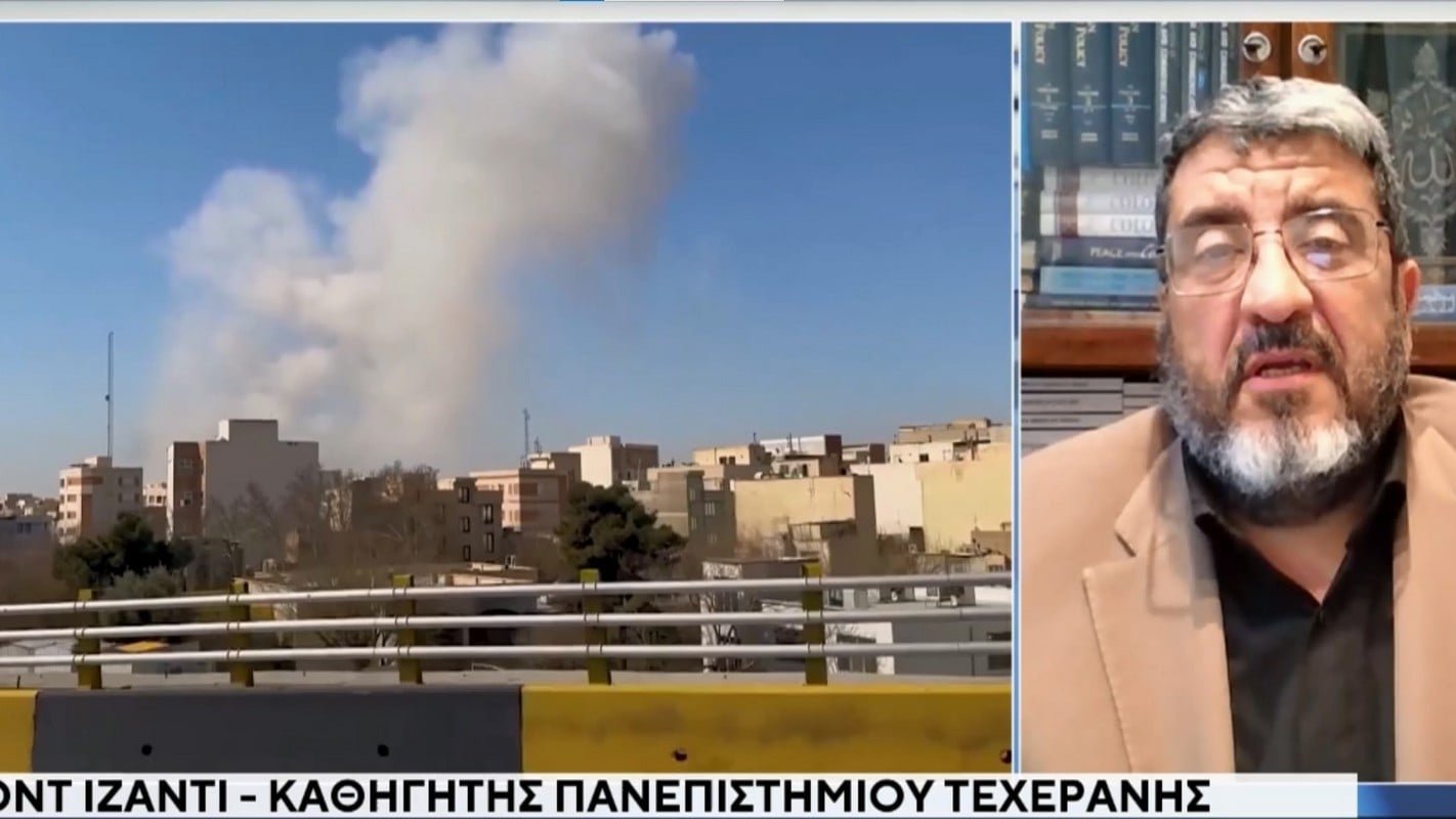 Φοντ Ιζαντί: «Η στρατιωτική δυνατότητα του Ιράν είναι αρκετά ισχυρή, δεν θα μπορέσουν να αλλάξουν το καθεστώς» – Όσα είπε στον ΑΝΤ1 ο Ιρανός καθηγητής του Πανεπιστημίου της Τεχεράνης